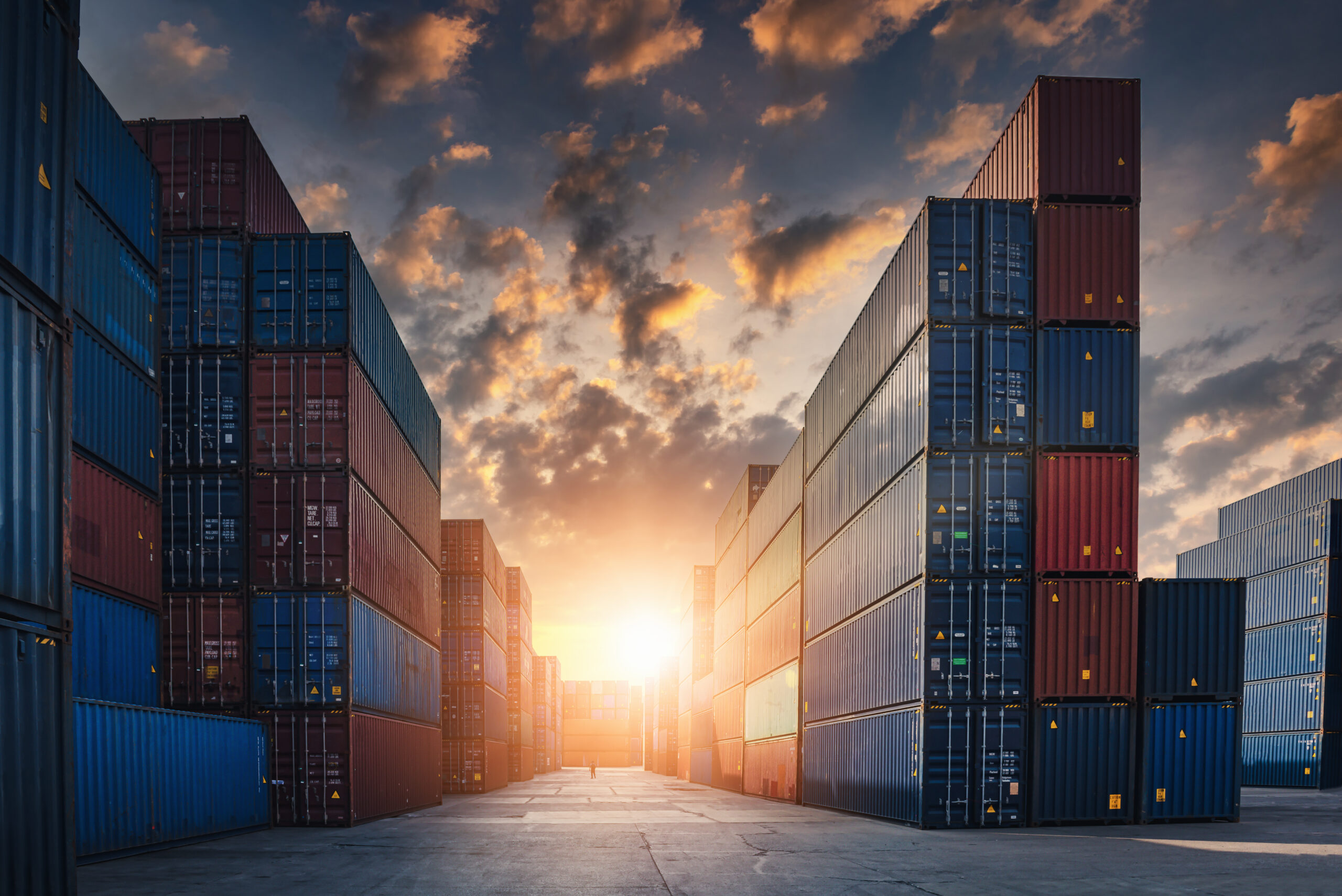 Container Cargo Port Ship Yard Storage Handling of Logistic Tran